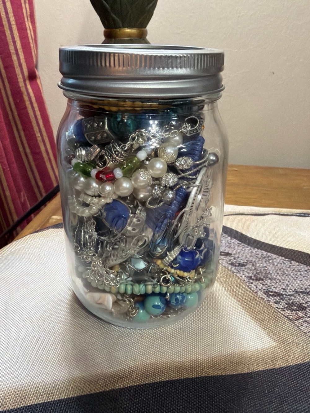 Mystery jewelry jar